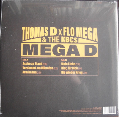 Thomas D x Flo Mega & The KBCS – Mega D Vinyl, EP, Album