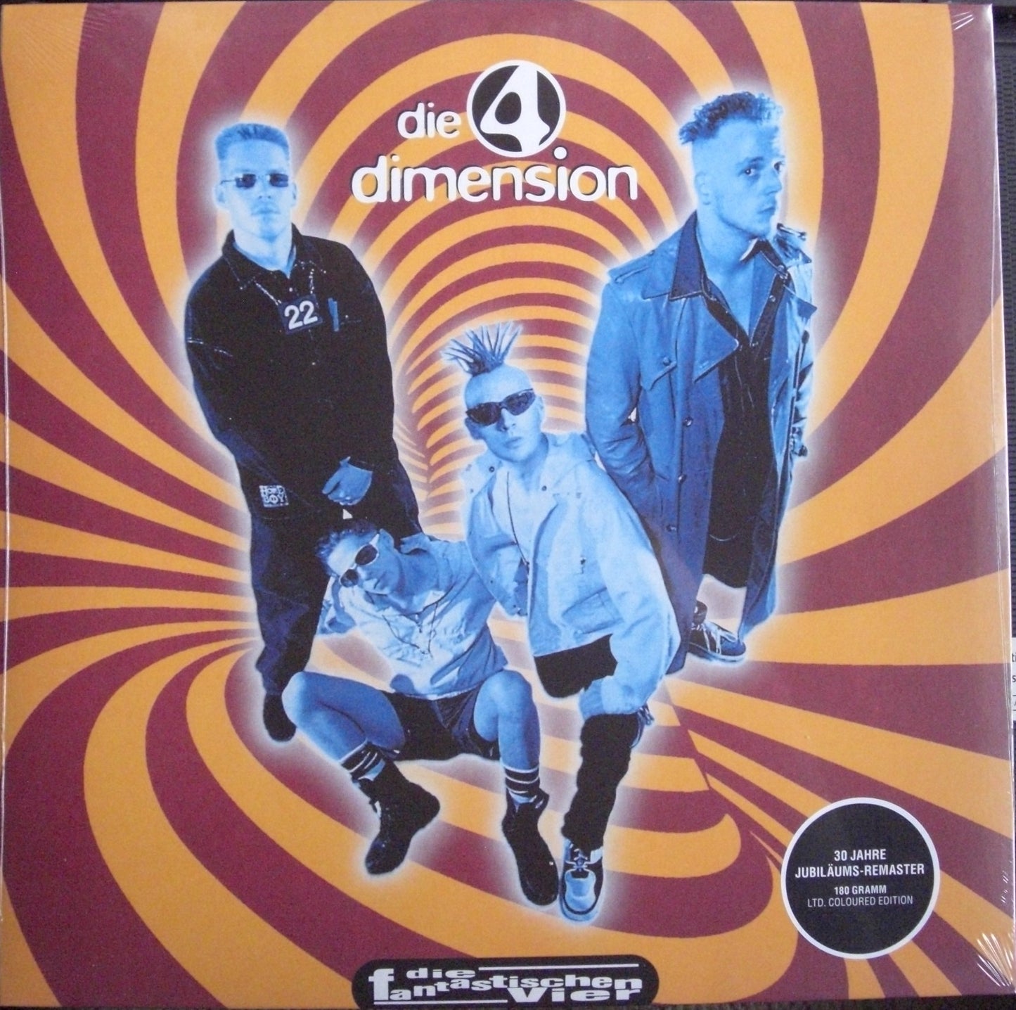 Die Fantastischen Vier – Die 4. Dimension Vinyl, LP, Album, Reissue red-yellow