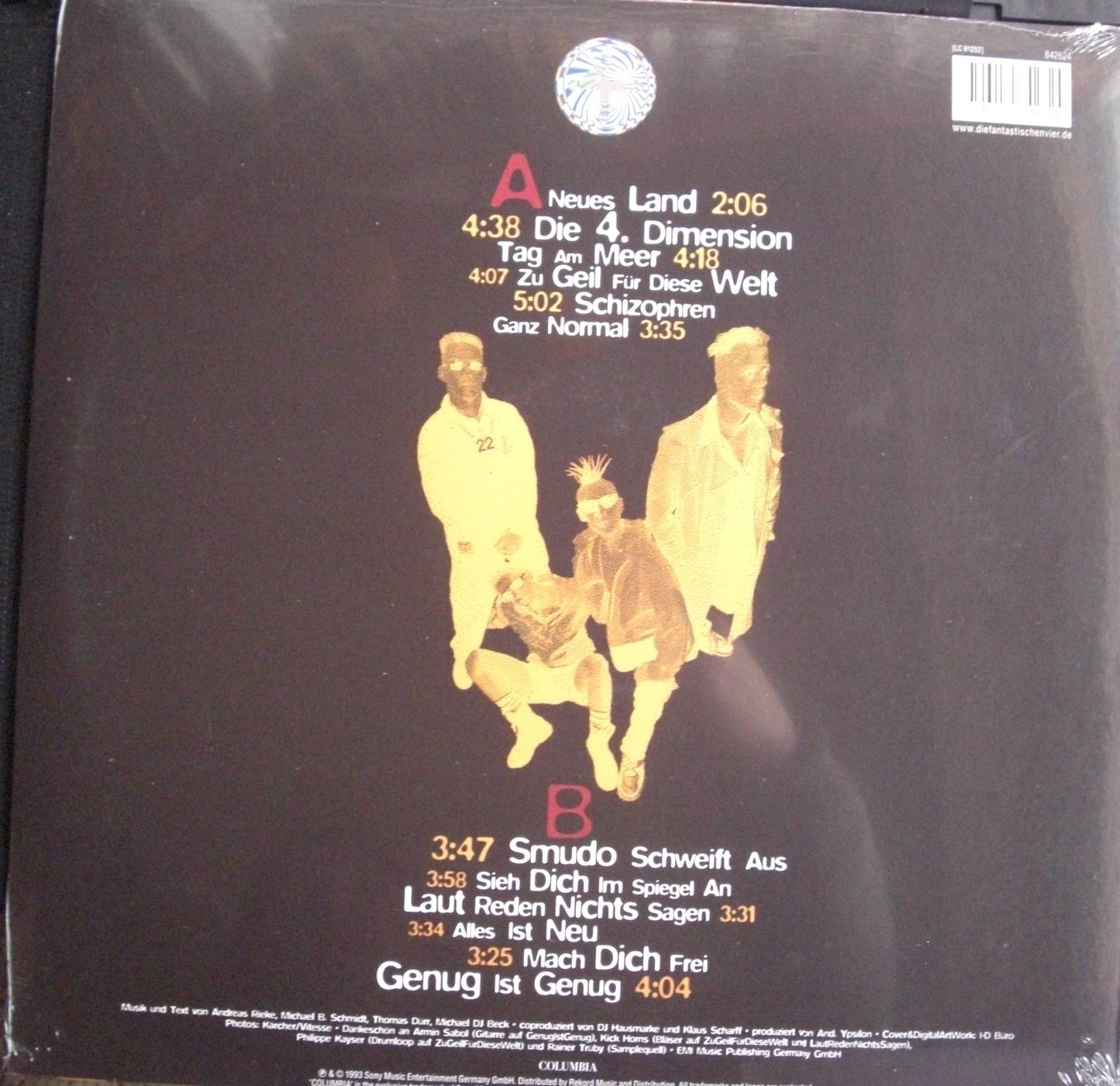 Die Fantastischen Vier – Die 4. Dimension Vinyl, LP, Album, Reissue red-yellow