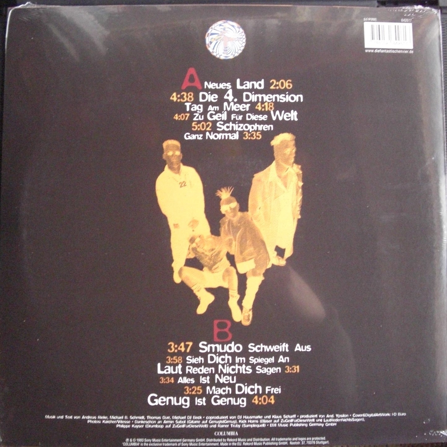 Die Fantastischen Vier – Die 4. Dimension Vinyl, LP, Album, Reissue clear