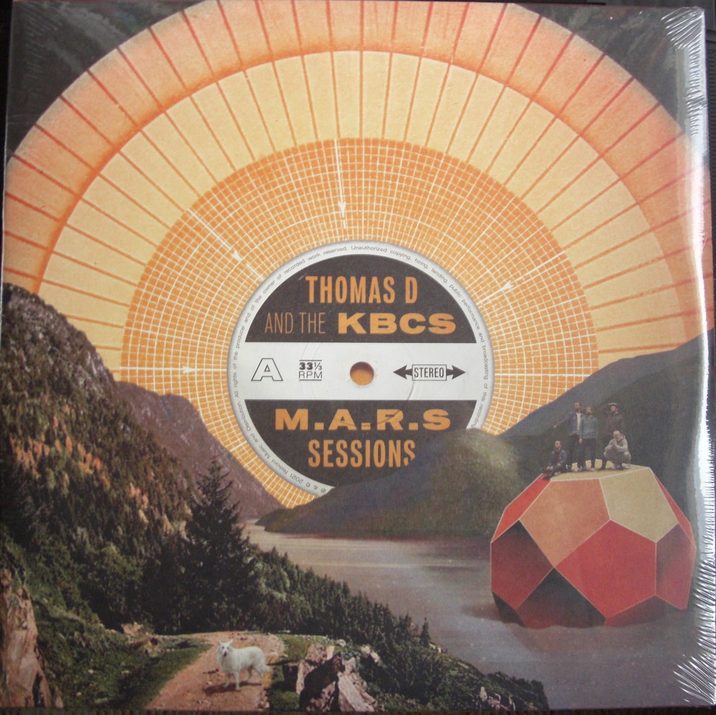 Thomas D, The KBCS – M.A.R.S Sessions 2x Vinyl, LP, Album Orange/Black