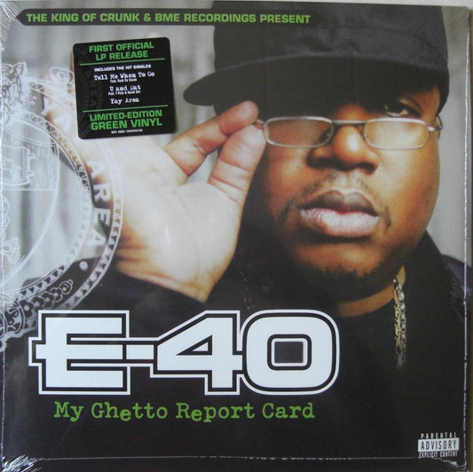 E-40 – My Ghetto Report Card 2 x Vinyl, LP, Album green