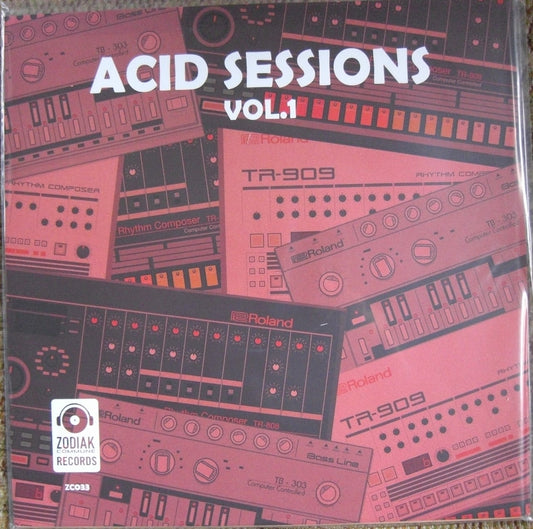Paul Renard, Dima Gastrolër – Acid Sessions vol. 1 Vinyl, 12", EP, Limited Edt clear