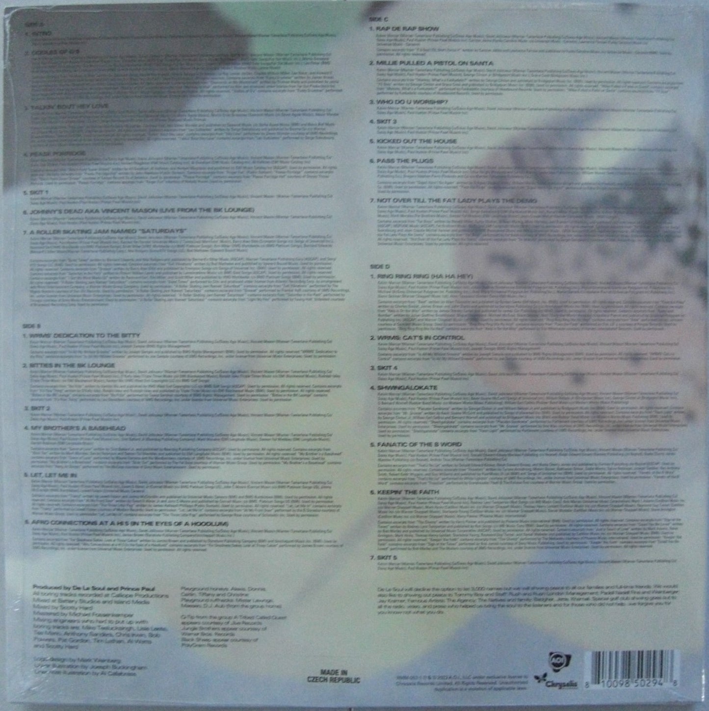De La Soul – De La Soul Is Dead 2 x Vinyl, LP, Album, Reissue 2023