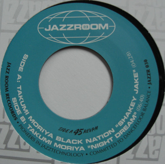 Takumi Moriya Black Nation – Shakey Jake / Night Dream Vinyl, 7"