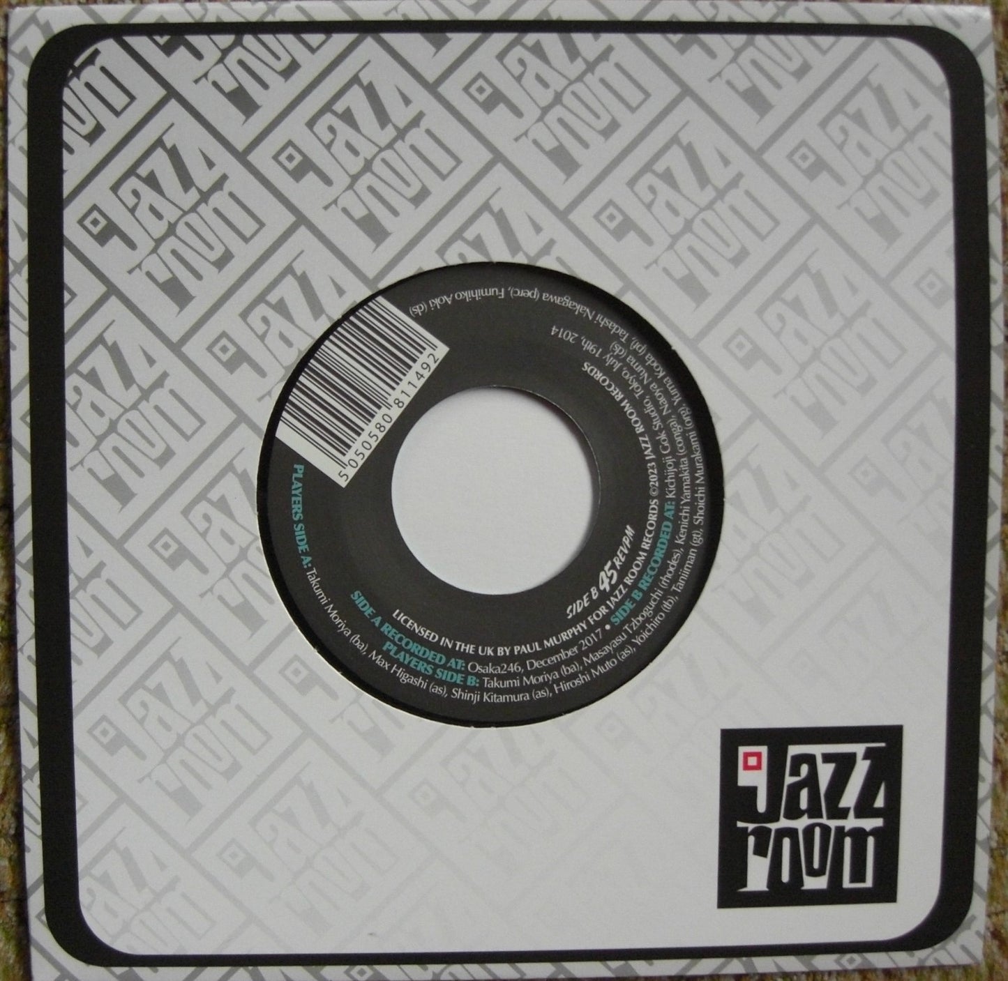 Takumi Moriya Black Nation – Shakey Jake / Night Dream Vinyl, 7"