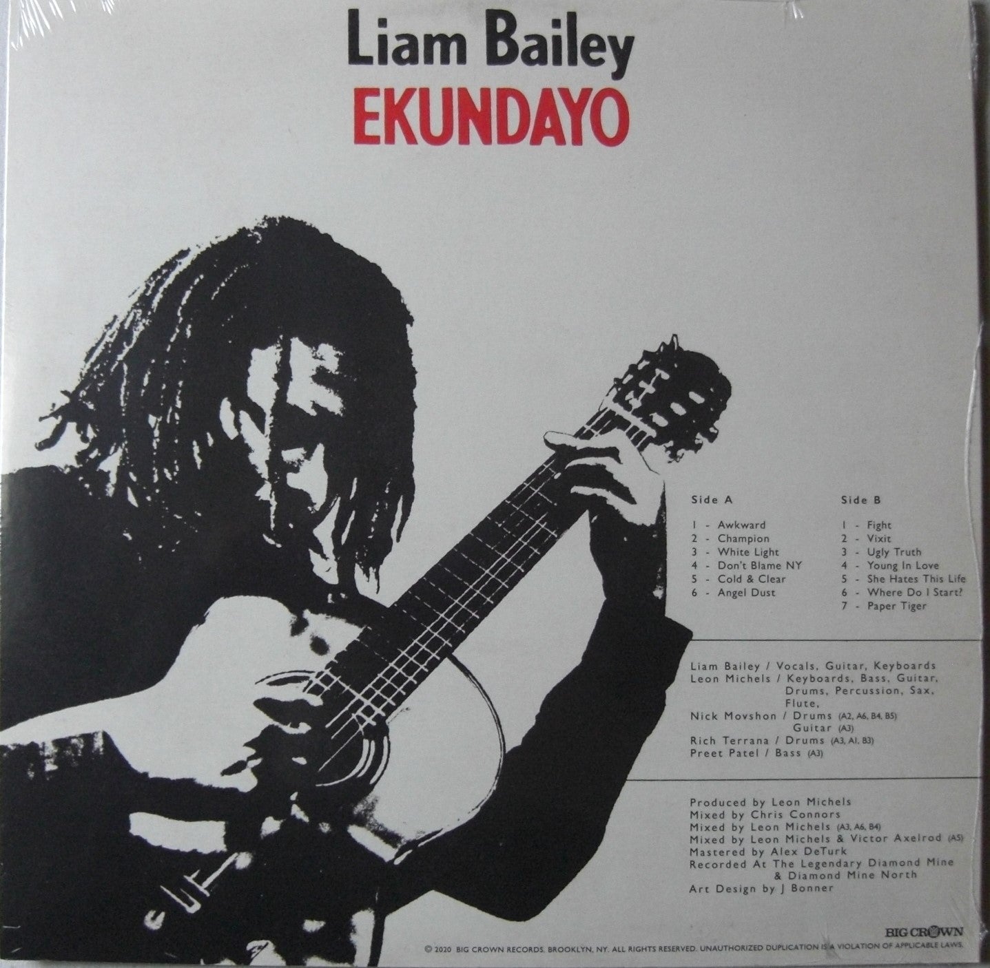 Liam Bailey – Ekundayo Vinyl, LP, Album