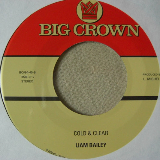 Liam Bailey – White Light / Cold & Clear Vinyl, 7"