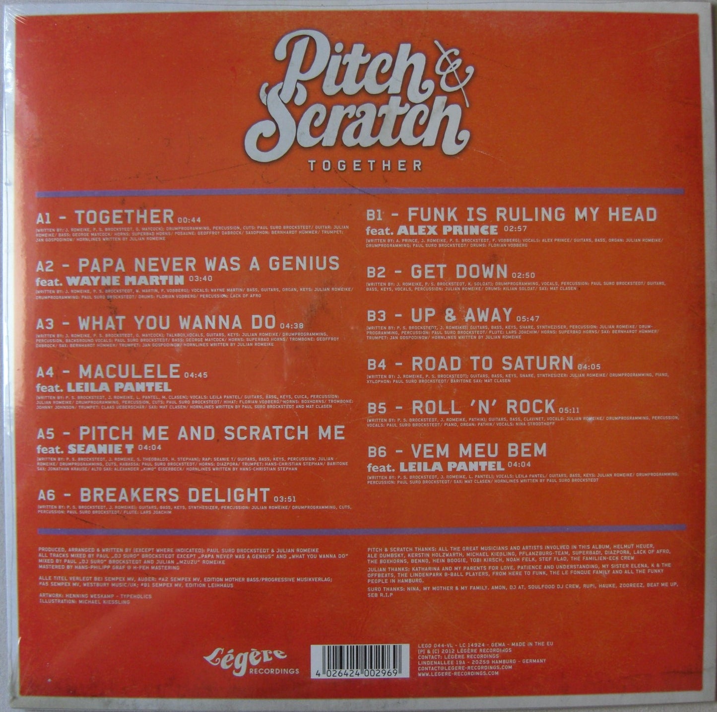 Pitch & Scratch – Together Vinyl, LP, Album