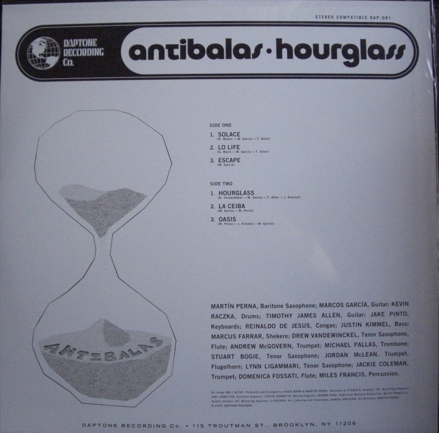Antibalas – Hourglass Vinyl, LP, Album