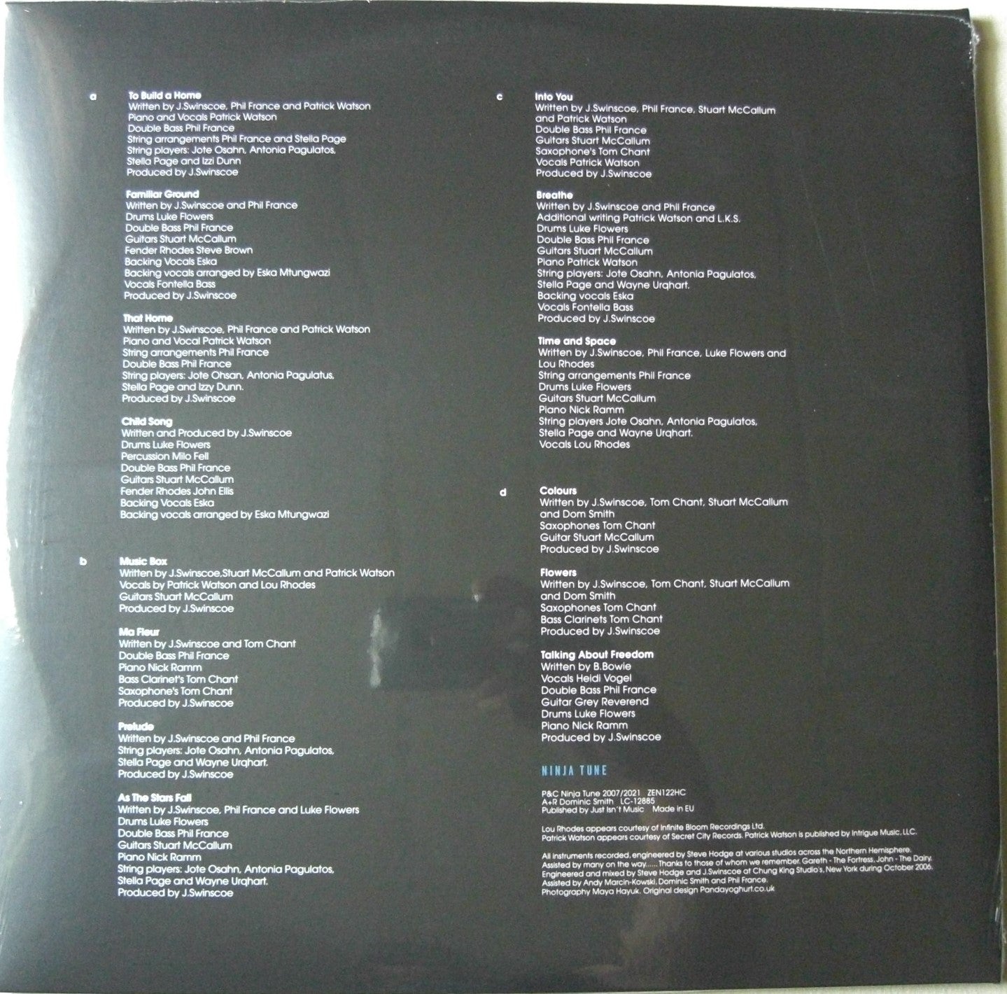 The Cinematic Orchestra – Ma Fleur 2x Vinyl, LP, Album clear