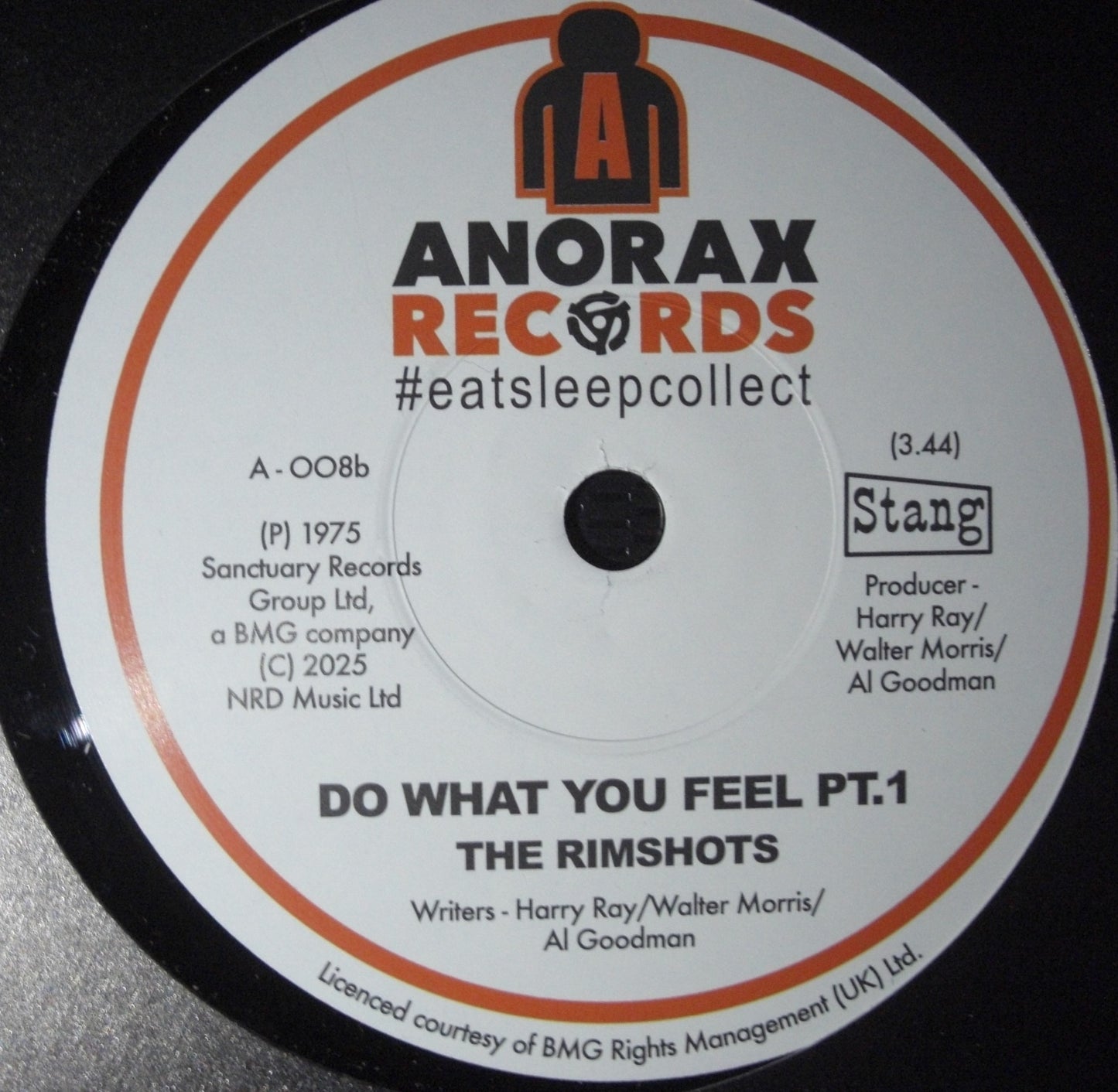 The Moments / The Rimshots - Just Having Your Love / Do What You Feel Pt. 1 Vinyl, 7"