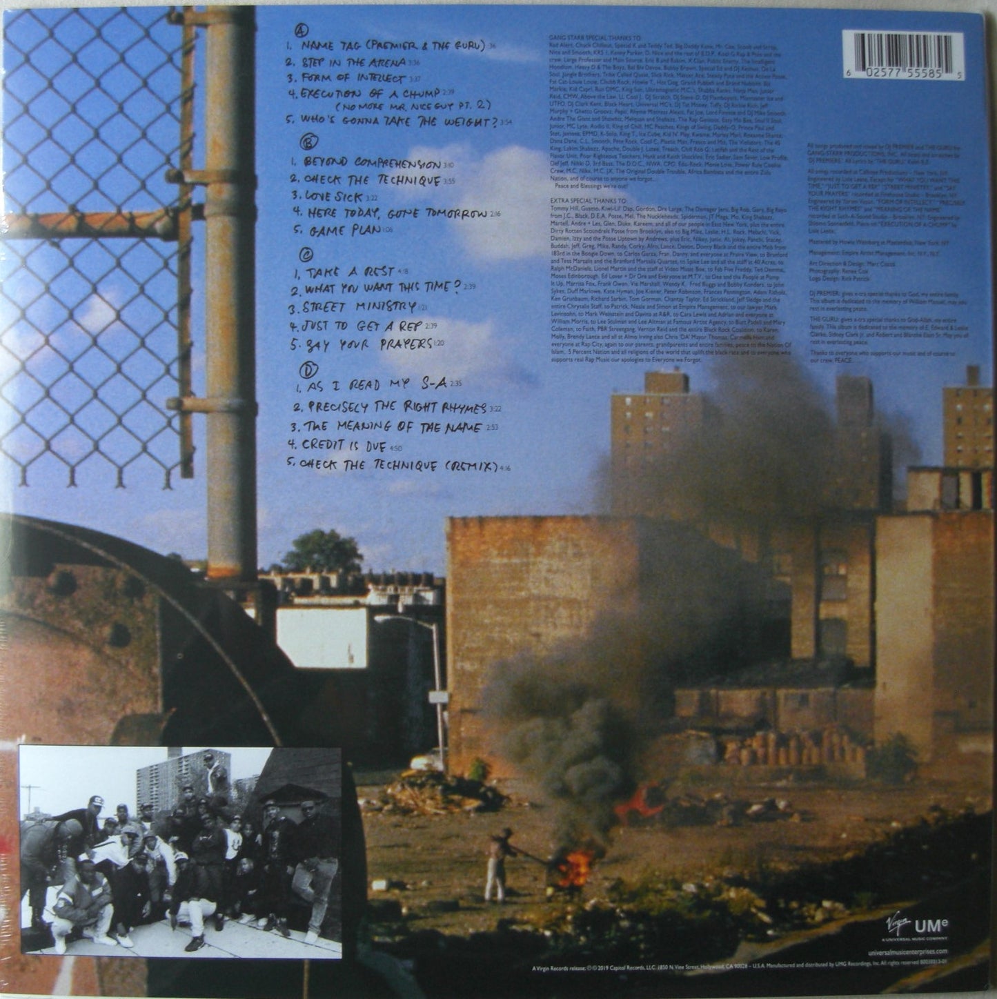 Gang Starr – Step In The Arena 2 x Vinyl, LP, Album