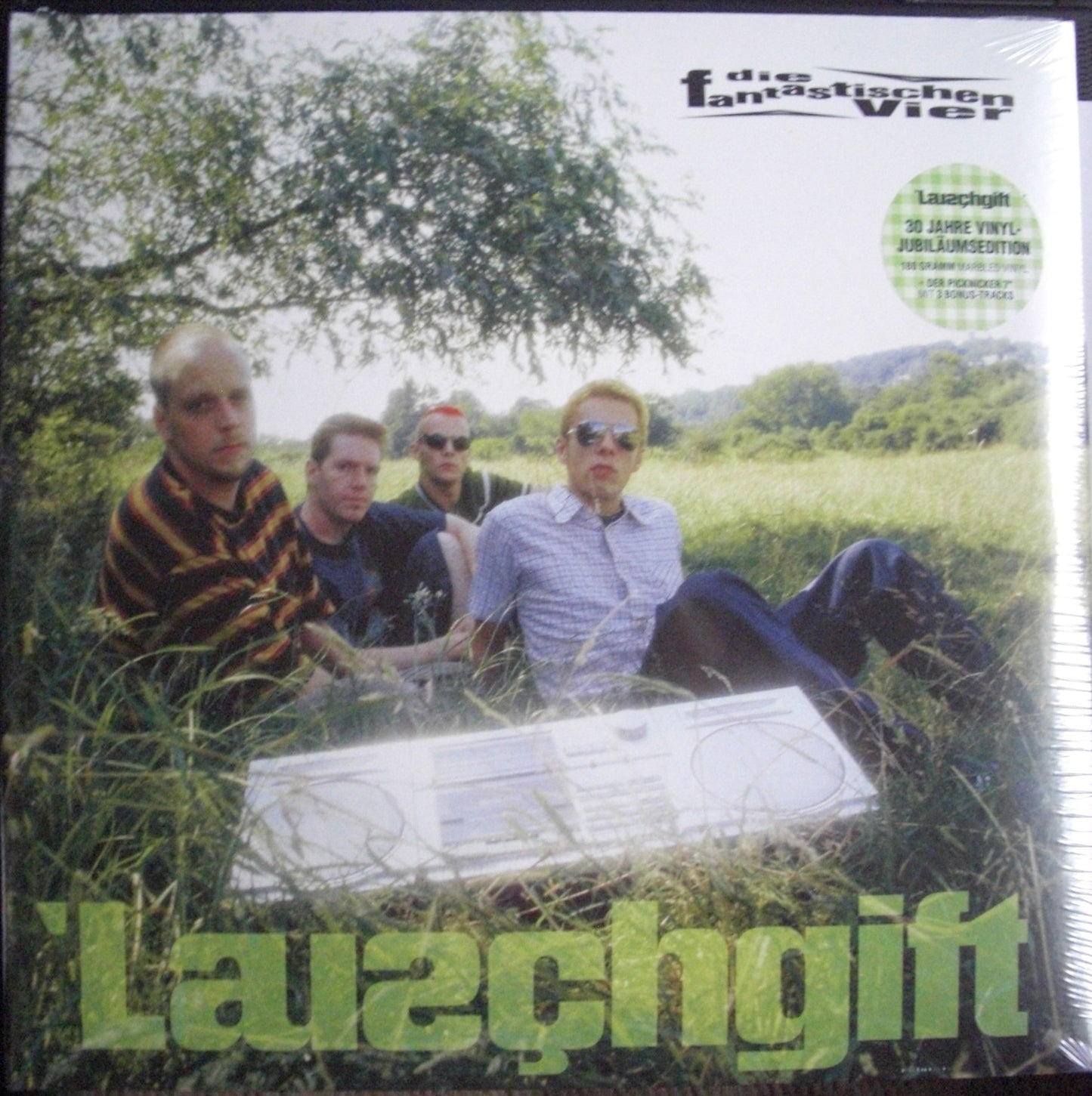 Die Fantastischen Vier – Lauschgift 2x Vinyl, LP, Album, Reissue, 30 Years Anniversary Edt, Marbled + 7"