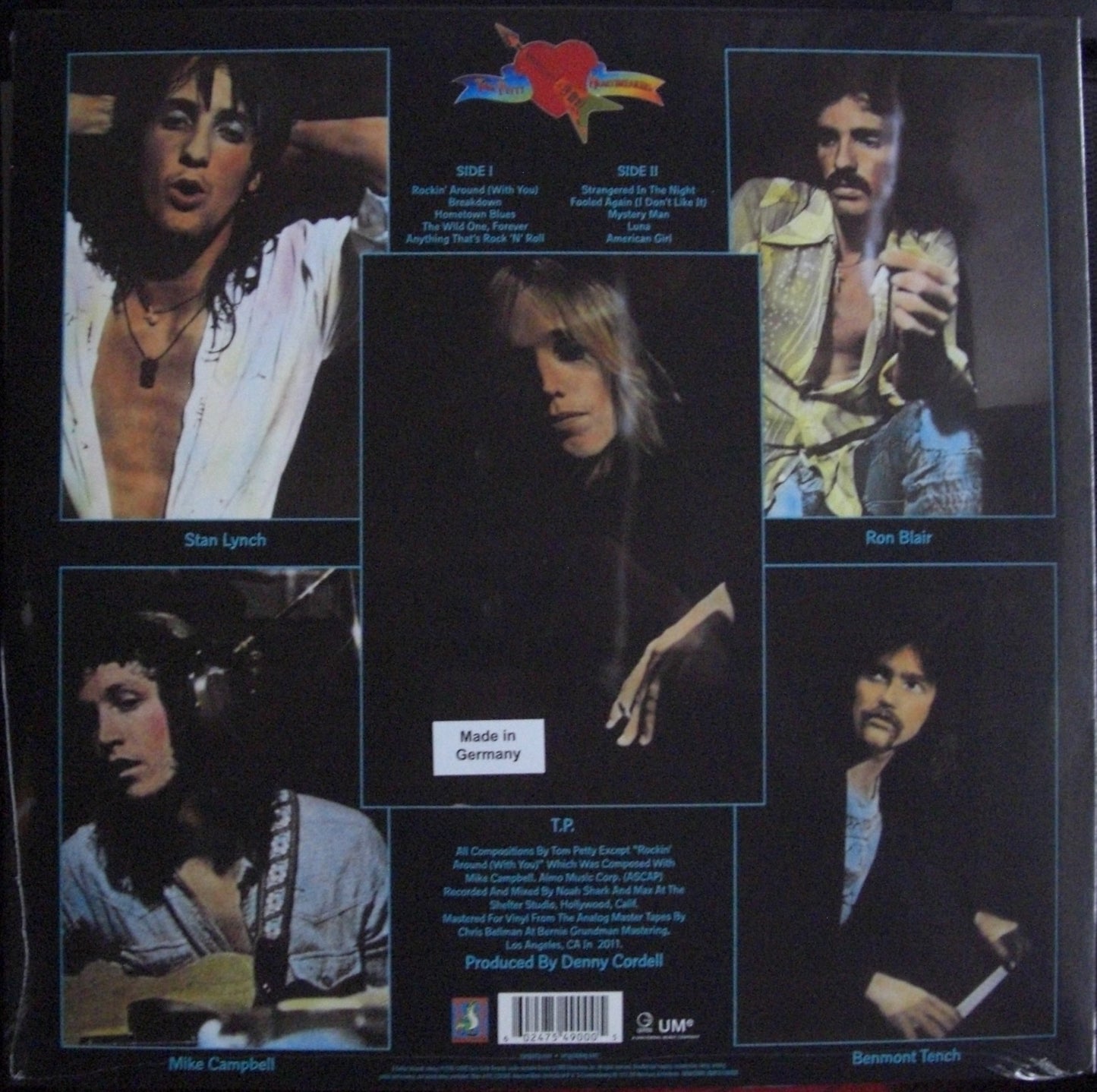 Tom Petty And The Heartbreakers – Tom Petty And The Heartbreakers Vinyl, LP, Album, Reissue