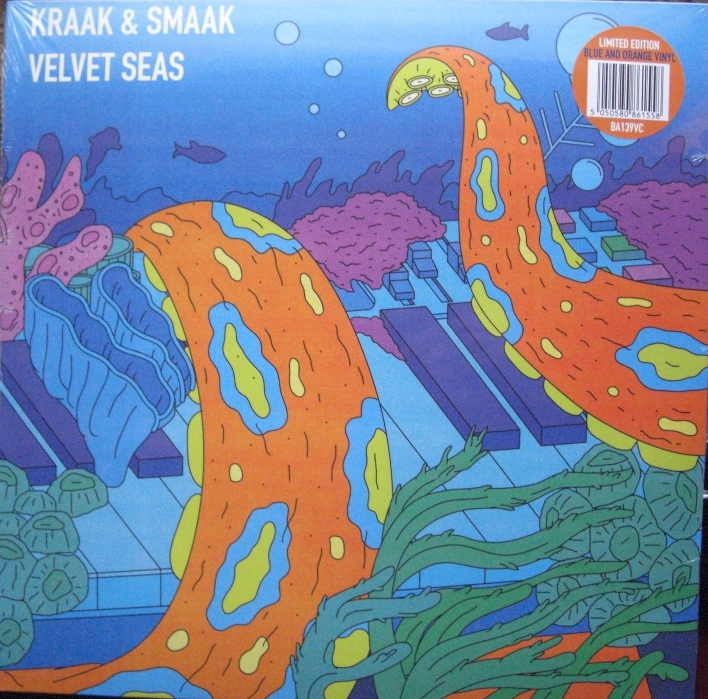 Kraak & Smaak - Velvet Seas 2x Vinyl, LP, Album, Limited Edt blue/ orange