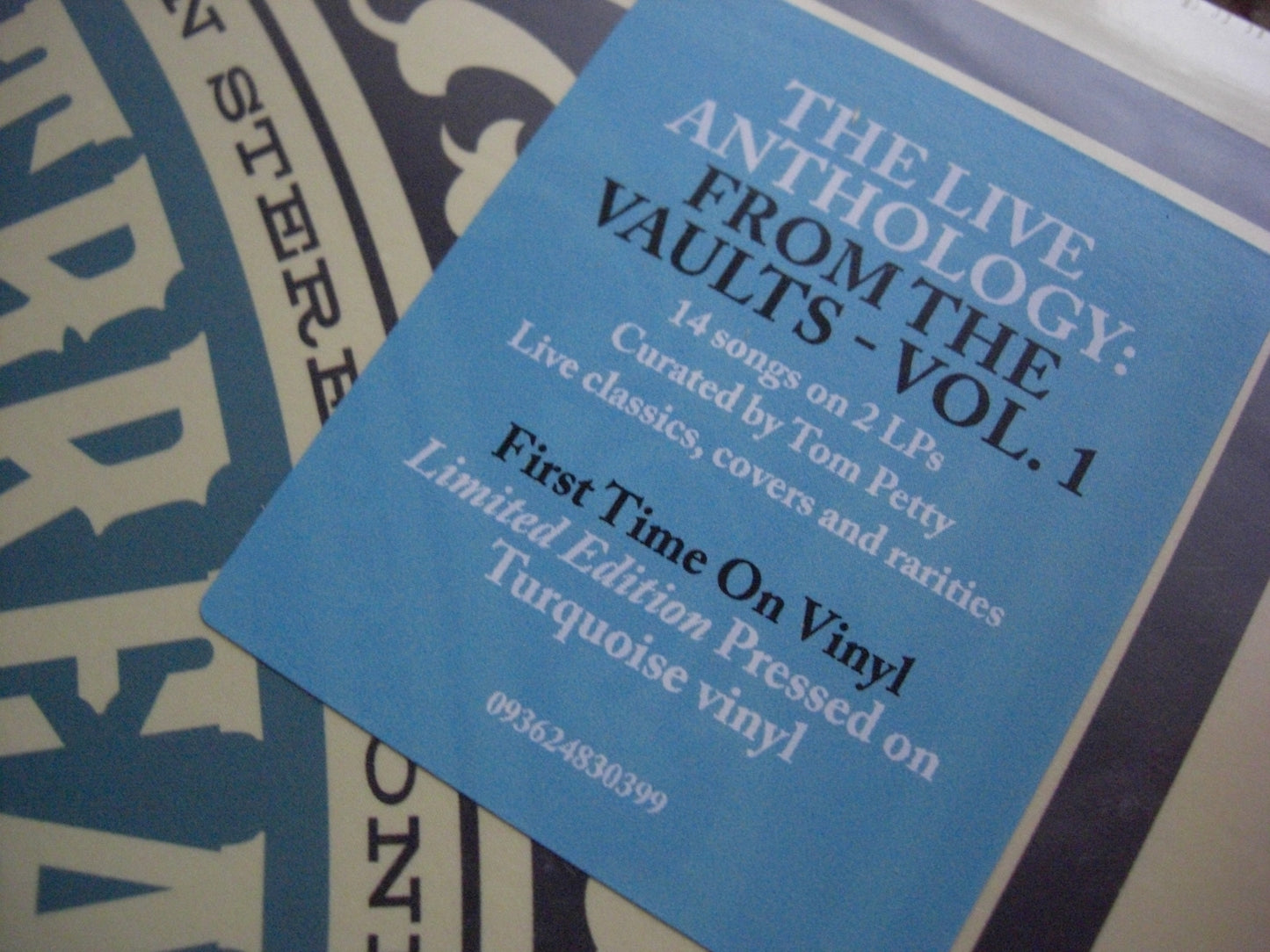 Tom Petty And The Heartbreakers - The Live Anthology - From The Vaults Vol. 1 Vinyl, 2xLP, Album, Reissue, Limited Edt, Turquoise RSD 2025