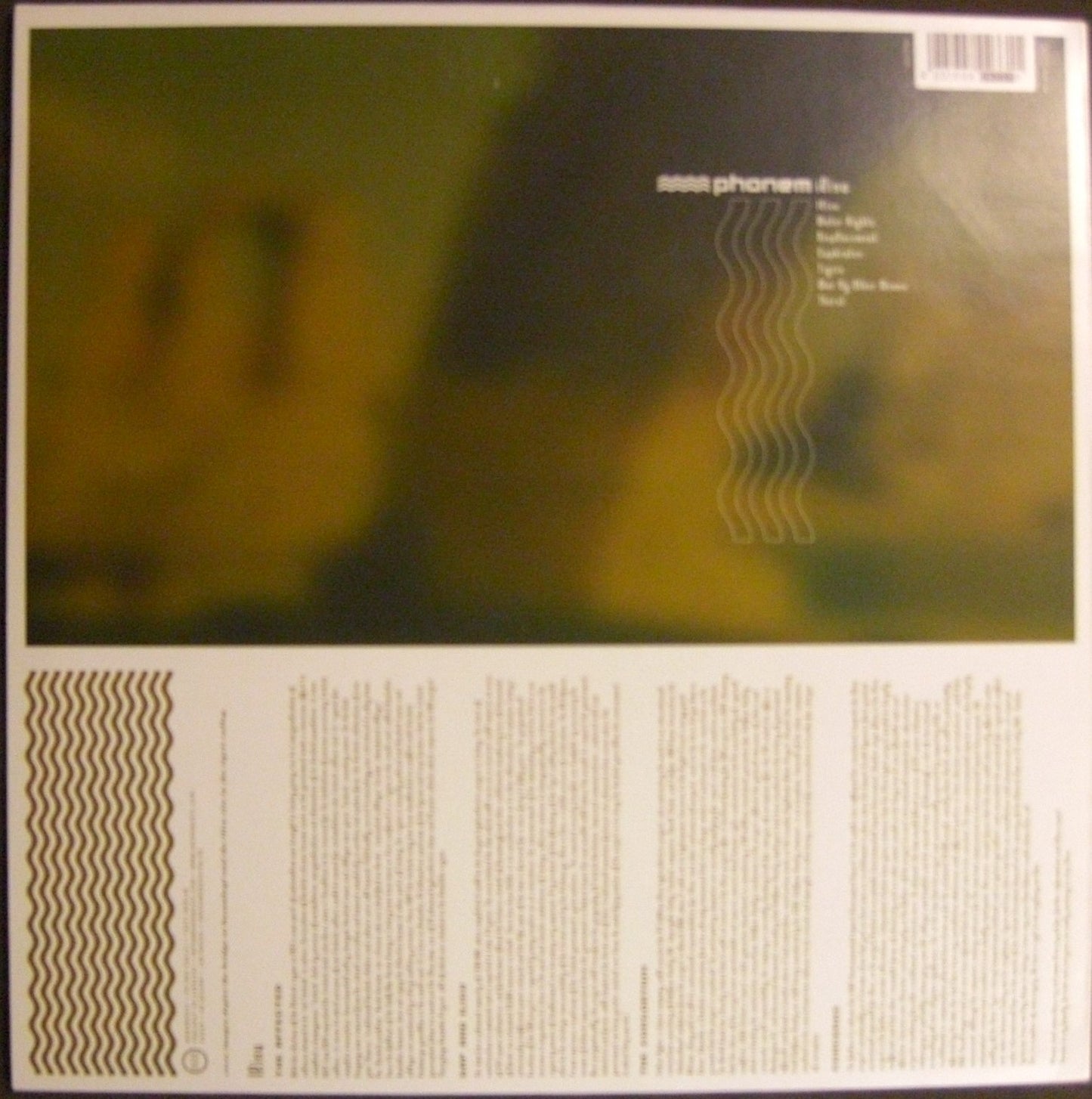 Fonema - Ilisu Vinilo, LP Álbum 2002