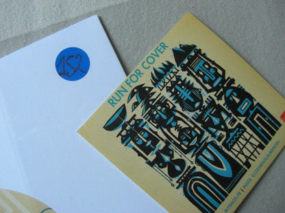 Medline – Run For Cover / Azul Vinyl, 7"