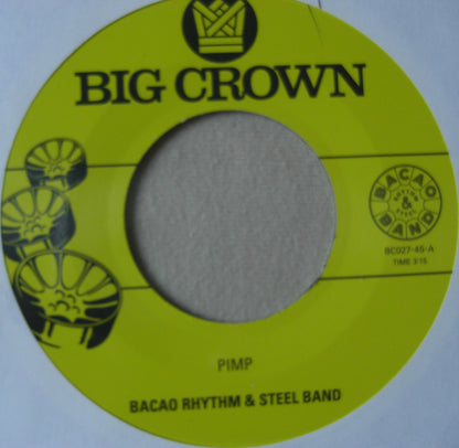 Bacao Rhythm & Steel Band – Pimp / Police In Helicopter Vinyl, 7", Reissue