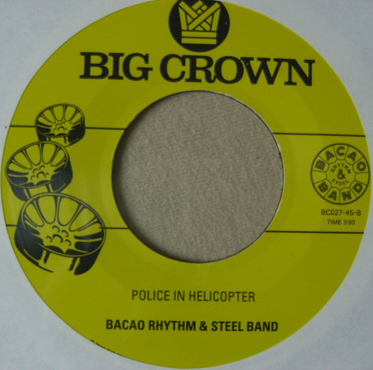Bacao Rhythm & Steel Band – Pimp / Police In Helicopter Vinyl, 7", Reissue