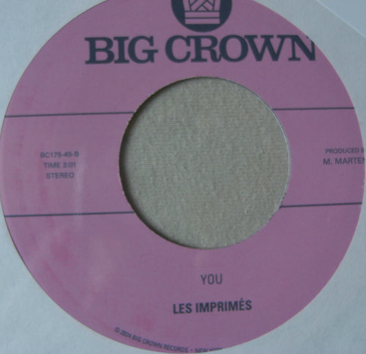 Les Imprimés – Love & Flowers Vinyl, 7"