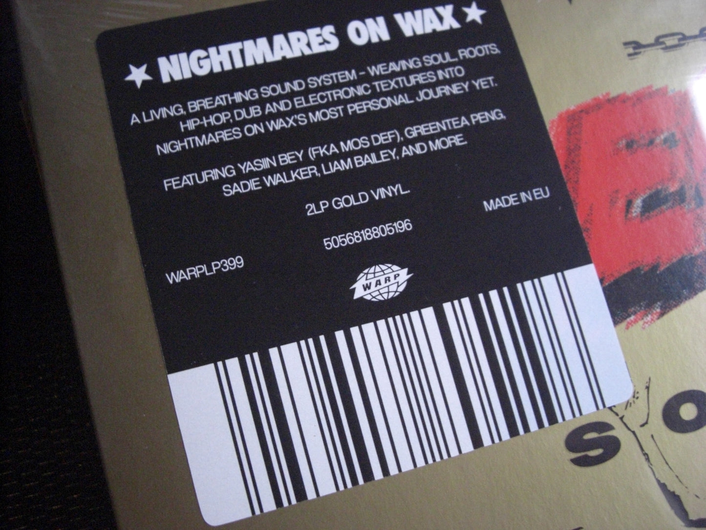 Nightmares On Wax - Echo45 Soundsystem 2x Vinyl, LP, Album, Limited Edt gold