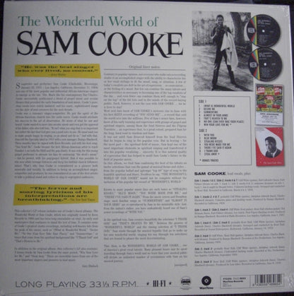 Sam Cooke – The Wonderful World Of Vinyl, LP, Compilation, Limited Edition, Reissue