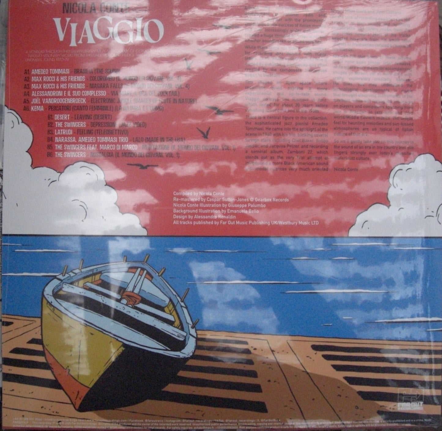 Nicola Conte Presents Viaggio Vinyl, LP, Compilation