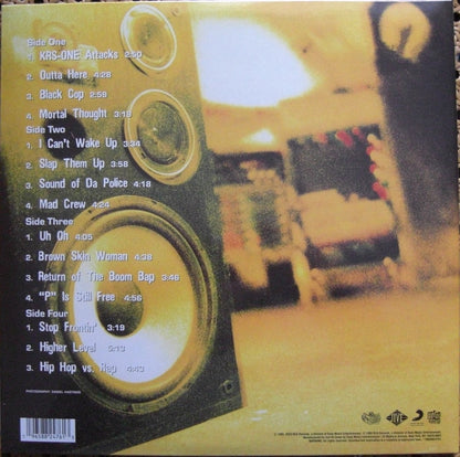 KRS-One – Return Of The Boom Bap 2x Vinyl, LP, Album Limited Edt blue/ orange