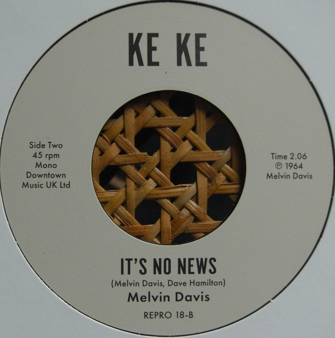 Melvin Davis – Wedding Bells / It's No News 7"