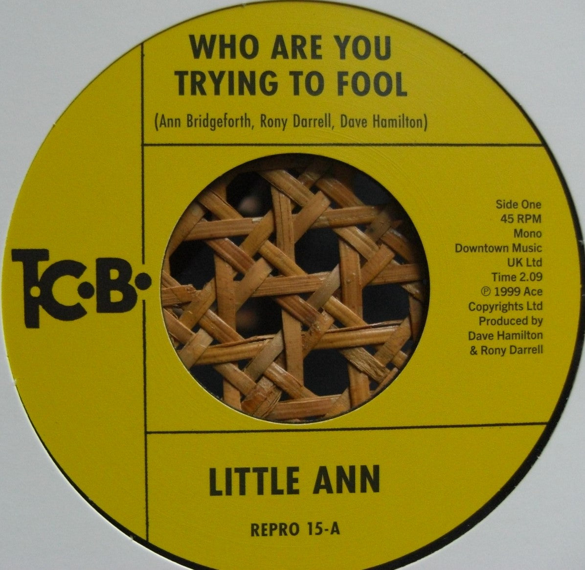 Little Ann – Who Are You Trying To Fool / The Smile On Your 7"