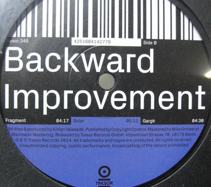 UFO95 – Backward Improvement Vinyl, 12", EP