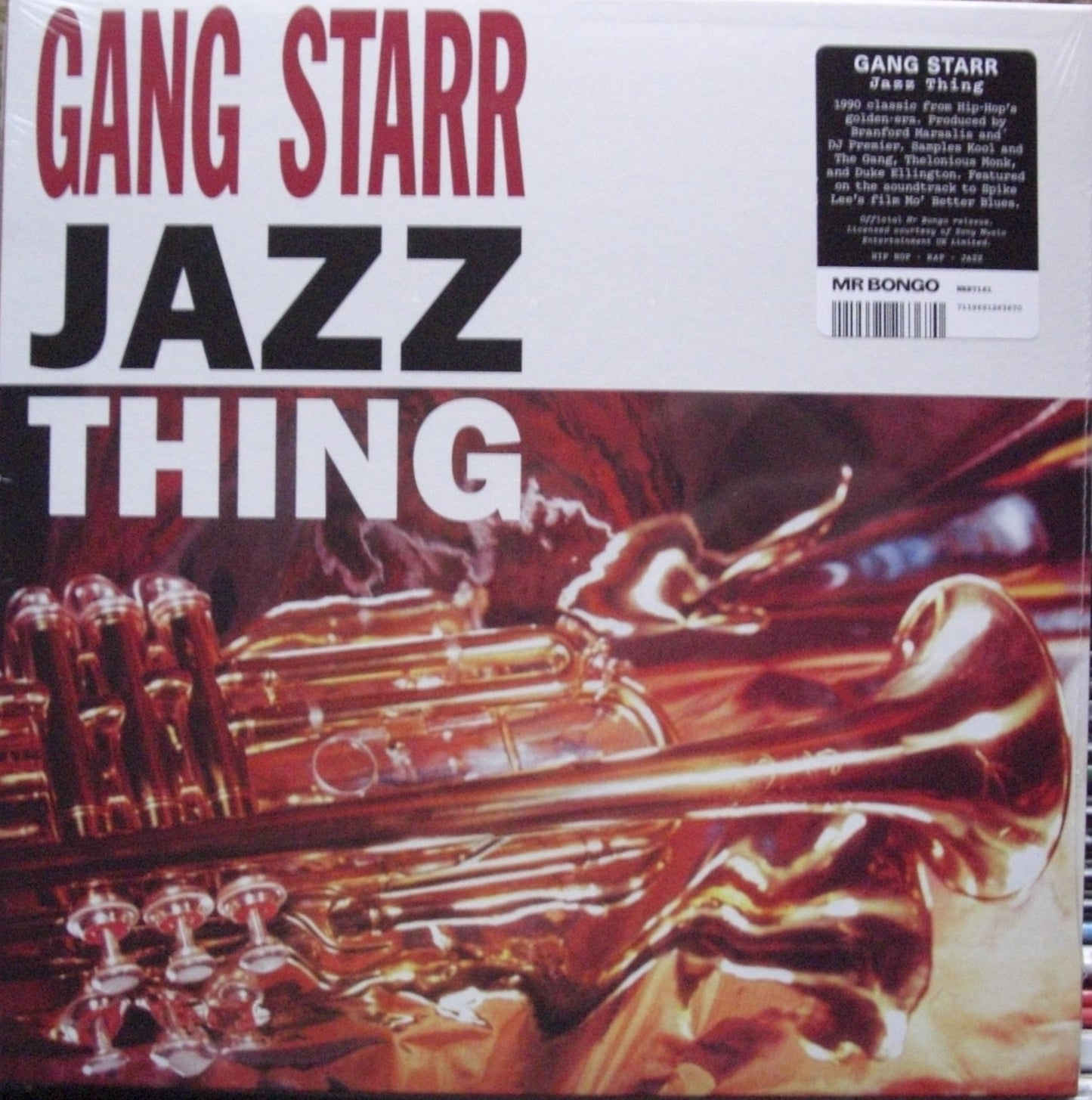 Gang Starr – Jazz Thing Vinyl, 7", Single, Reissue