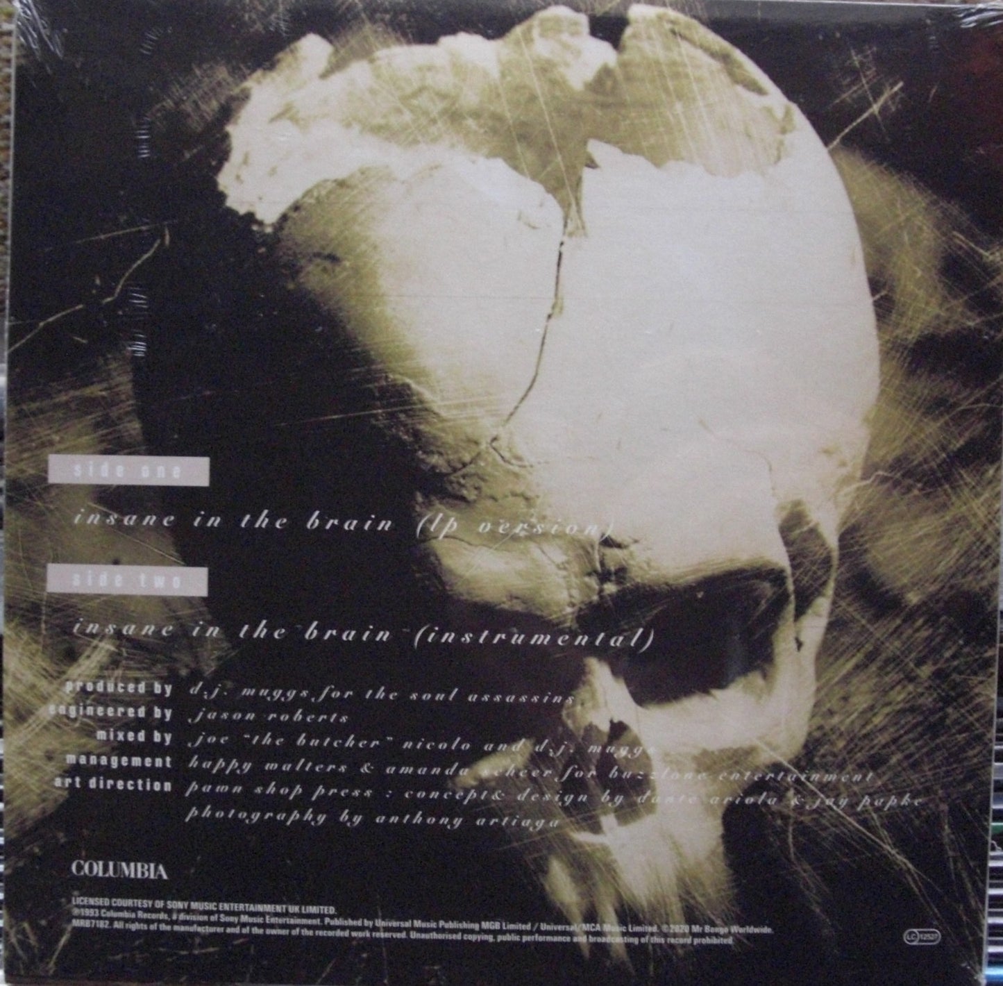 Cypress Hill – Insane In The Brain Vinyl, 7", Single, Reissue