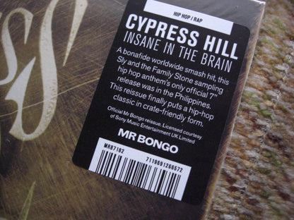 Cypress Hill – Insane In The Brain Vinyl, 7", Single, Reissue