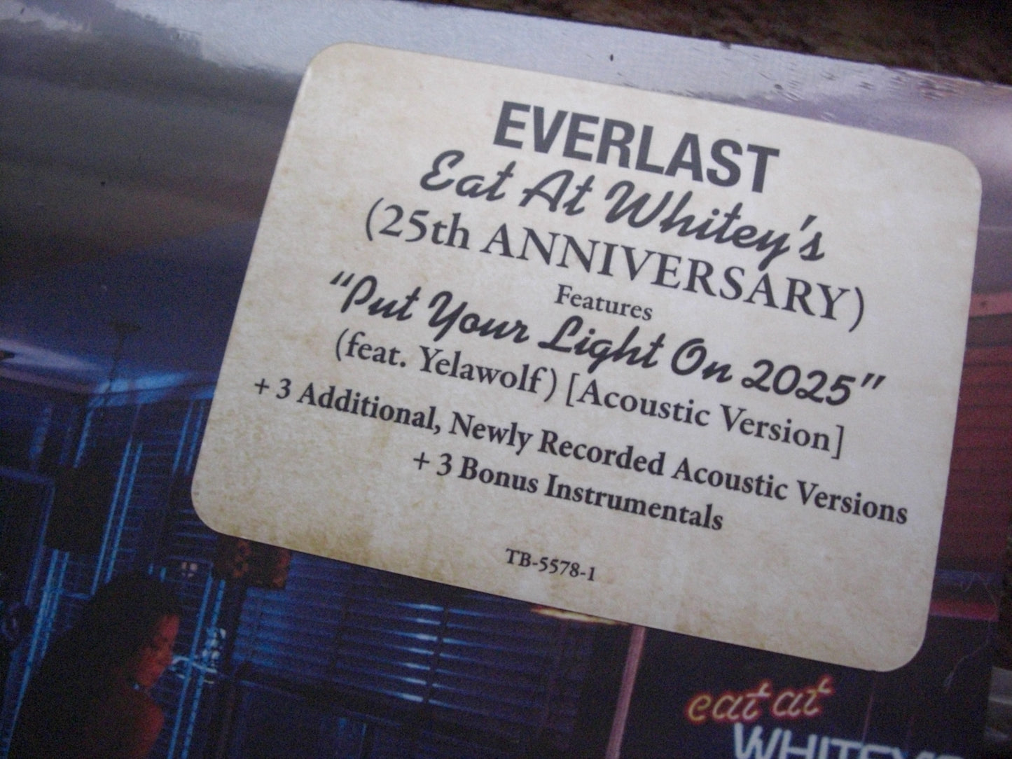 Everlast - Eat At Whiteys 2x Vinyl, LP, Album, Reissue blue