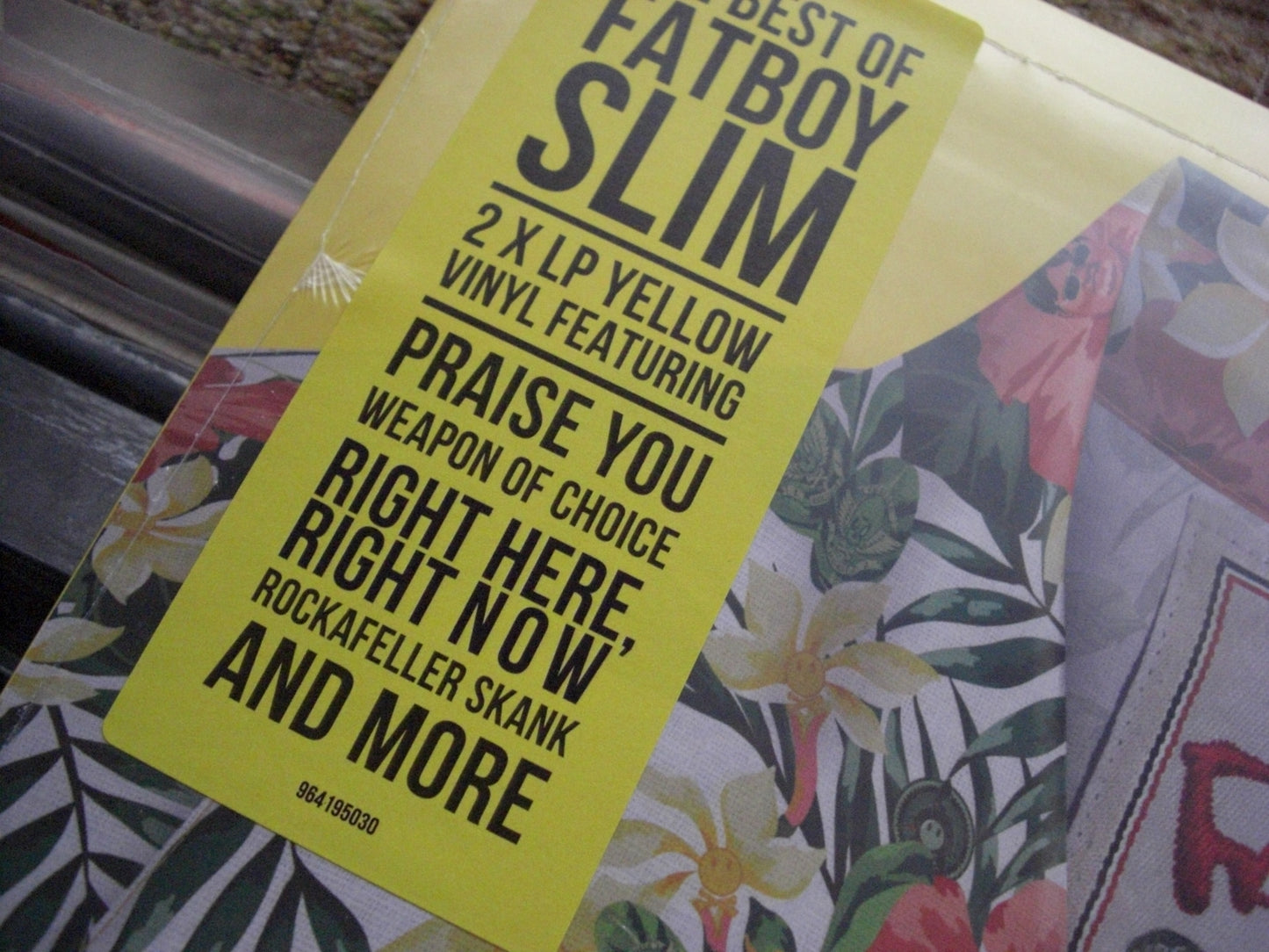 Fatboy Slim – The Best Of Fatboy Slim 2x Vinyl, LP, Compilation Reissue yellow