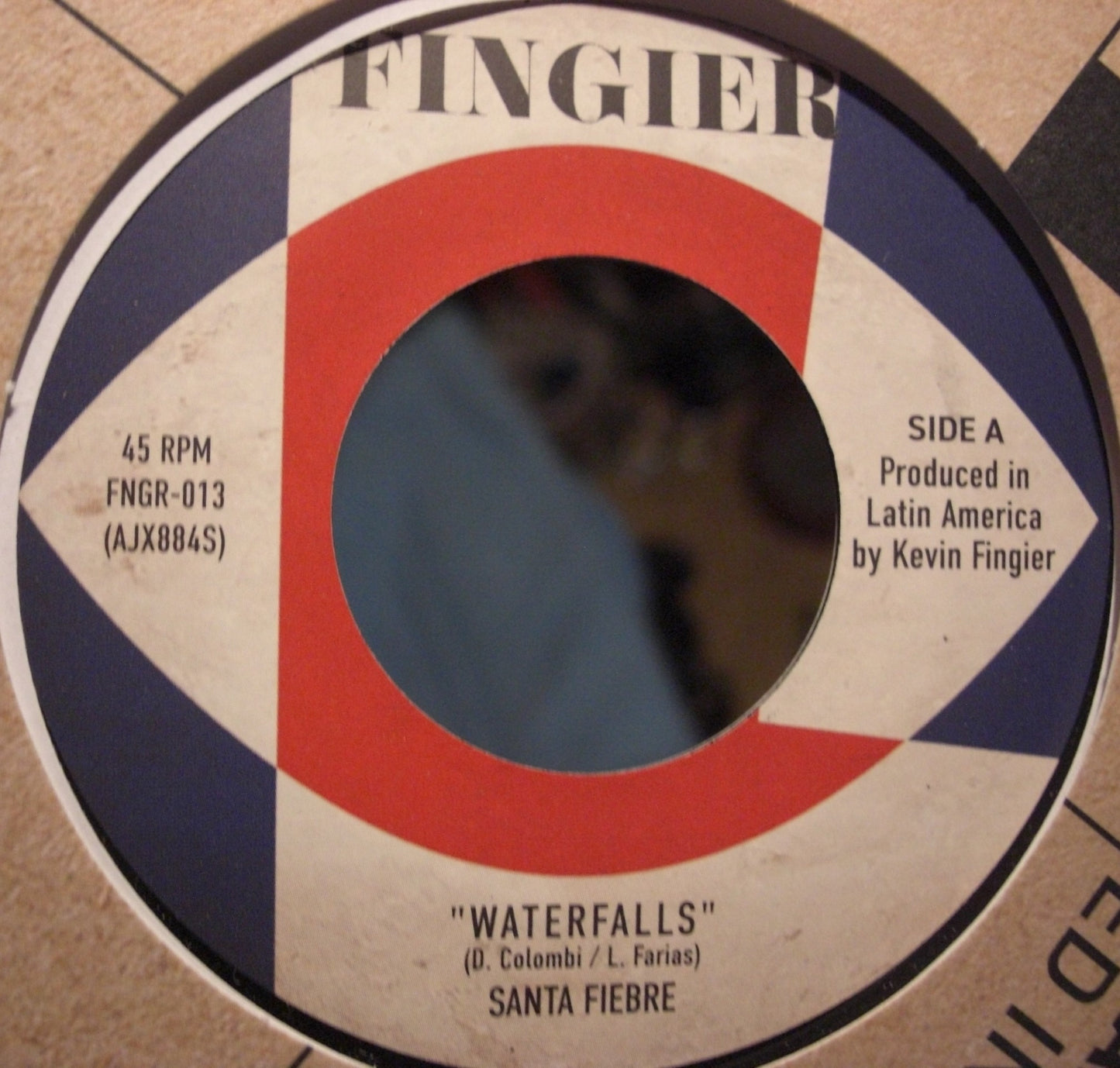 Santa Fiebre - Waterfalls / Pain Of Sights Vinyl, 7"