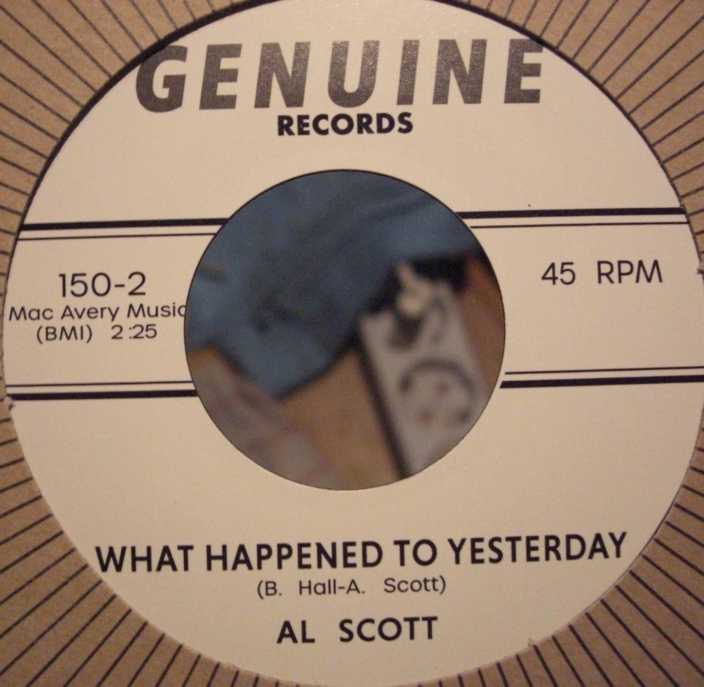Al Scott/ Mr. Soul – You're Too Good / What Happened To Yesterday Vinyl, 7", Repress
