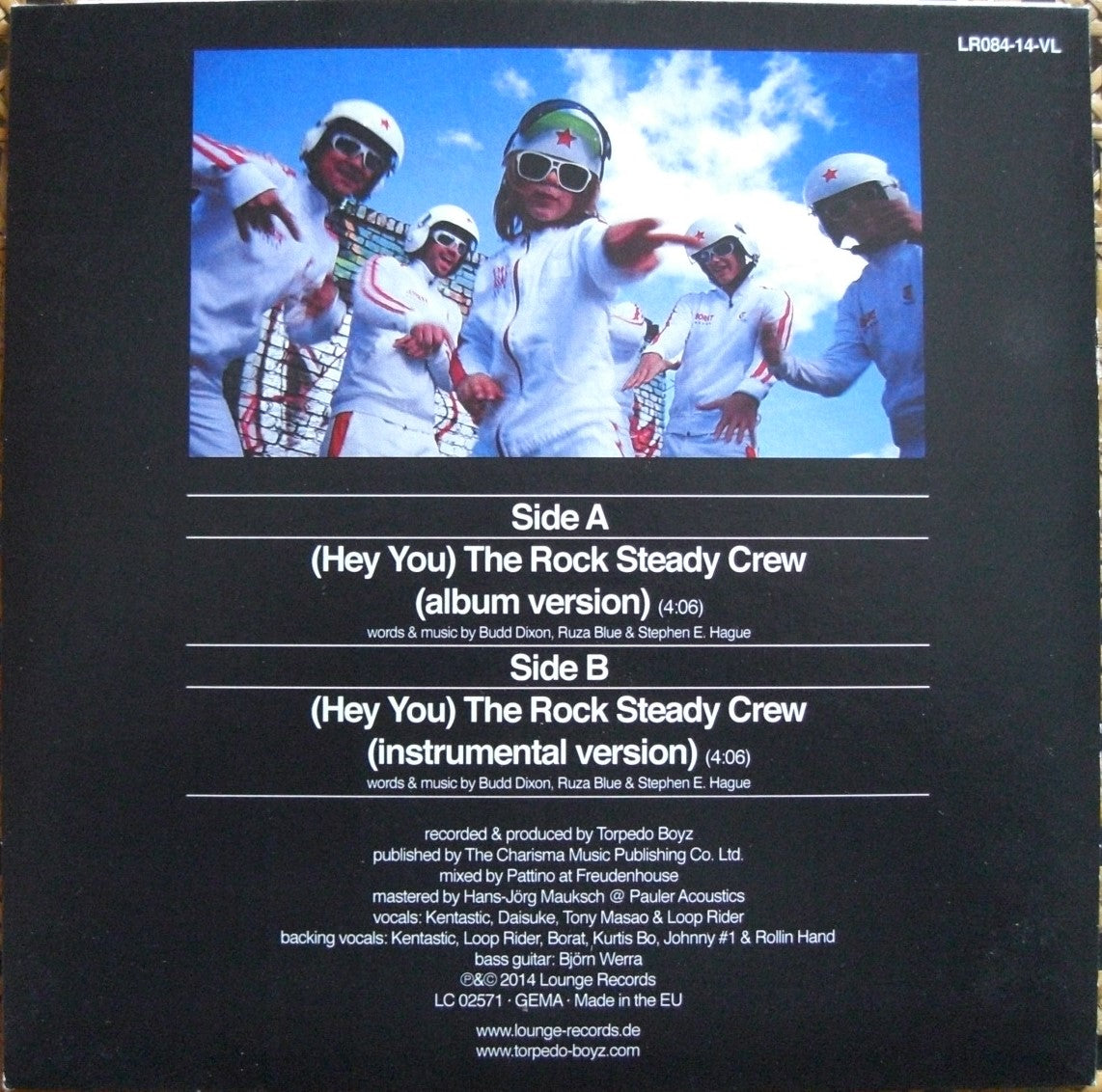 Torpedo Boyz – (Hey You) The Rock Steady Crew Vinyl, 7"