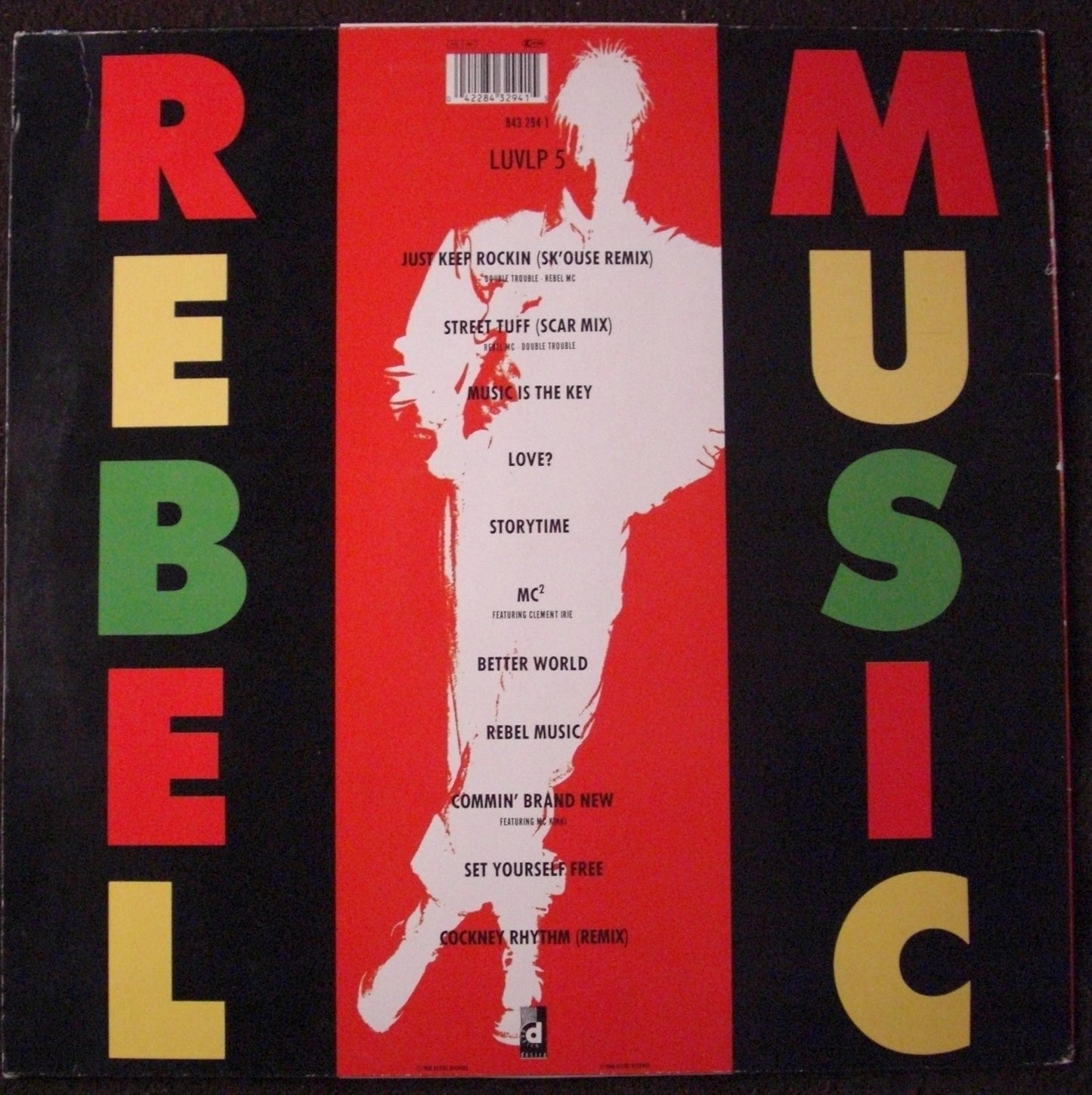 Rebel MC – Rebel Music Vinyl, LP, Album 1990