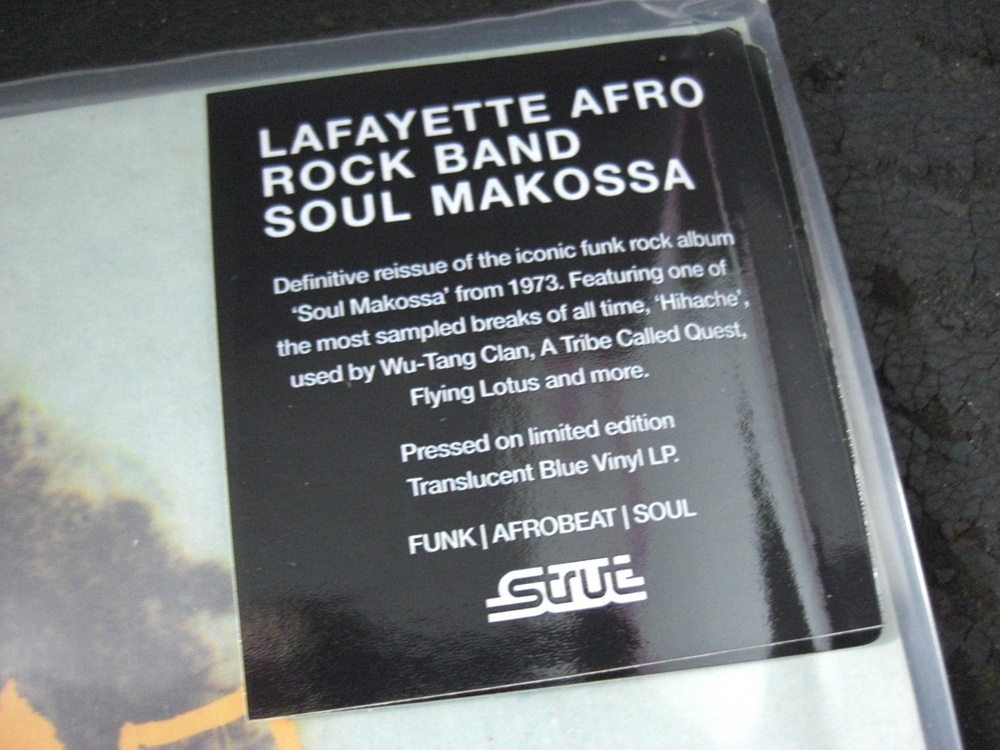 Lafayette Afro Rock Band – Soul Makossa Vinilo, LP, Álbum azul