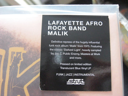 Lafayette Afro Rock Band – Malik Vinilo, LP, Álbum azul