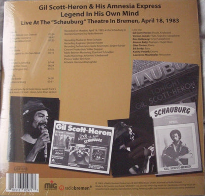 Gil Scott-Heron And His Amnesia Express – Legend In His Own Mind 2x Vinyl, LP, Album