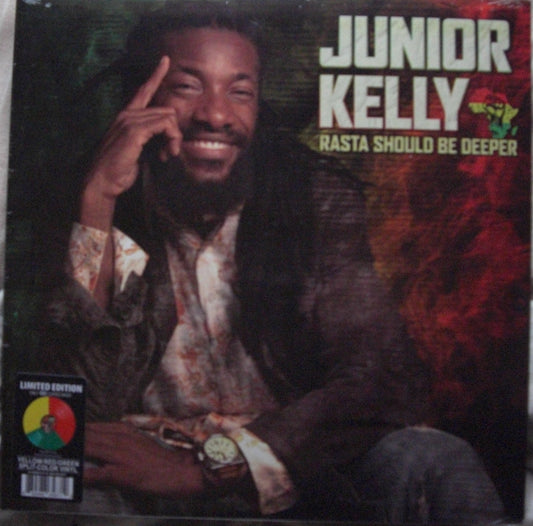 Junior Kelly – Rasta Should Be Deeper Vinyl, LP, Album, Limited Edt Tri-Colored