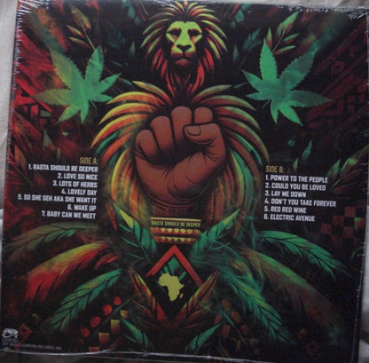 Junior Kelly – Rasta Should Be Deeper Vinyl, LP, Album, Limited Edt Tri-Colored