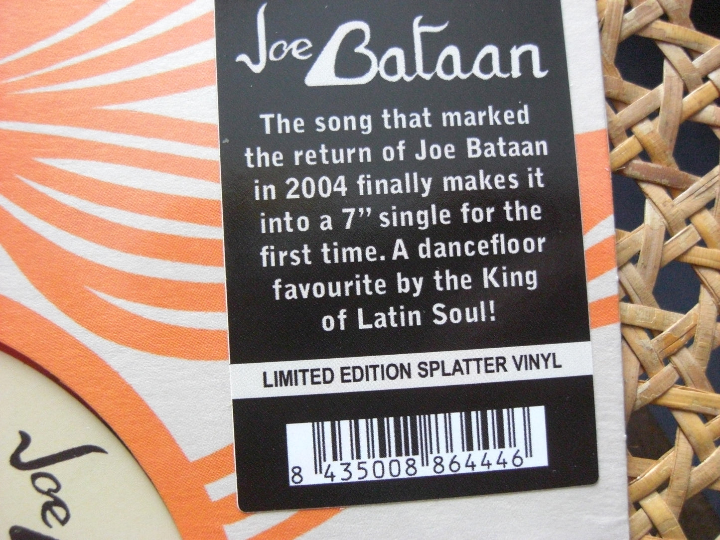 Joe Bataan – Llama mi nombre Vinilo, 7"