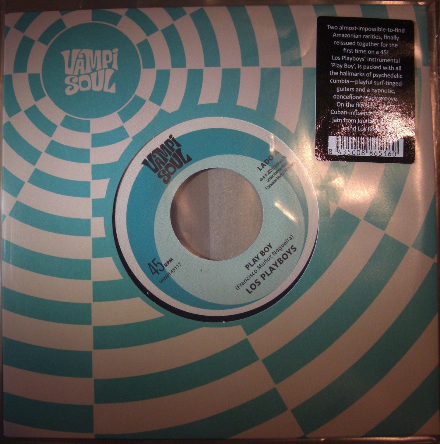 Los Playboys/ Los Roger's - Play Boy / Descarga Rogers Vinyl, 7"