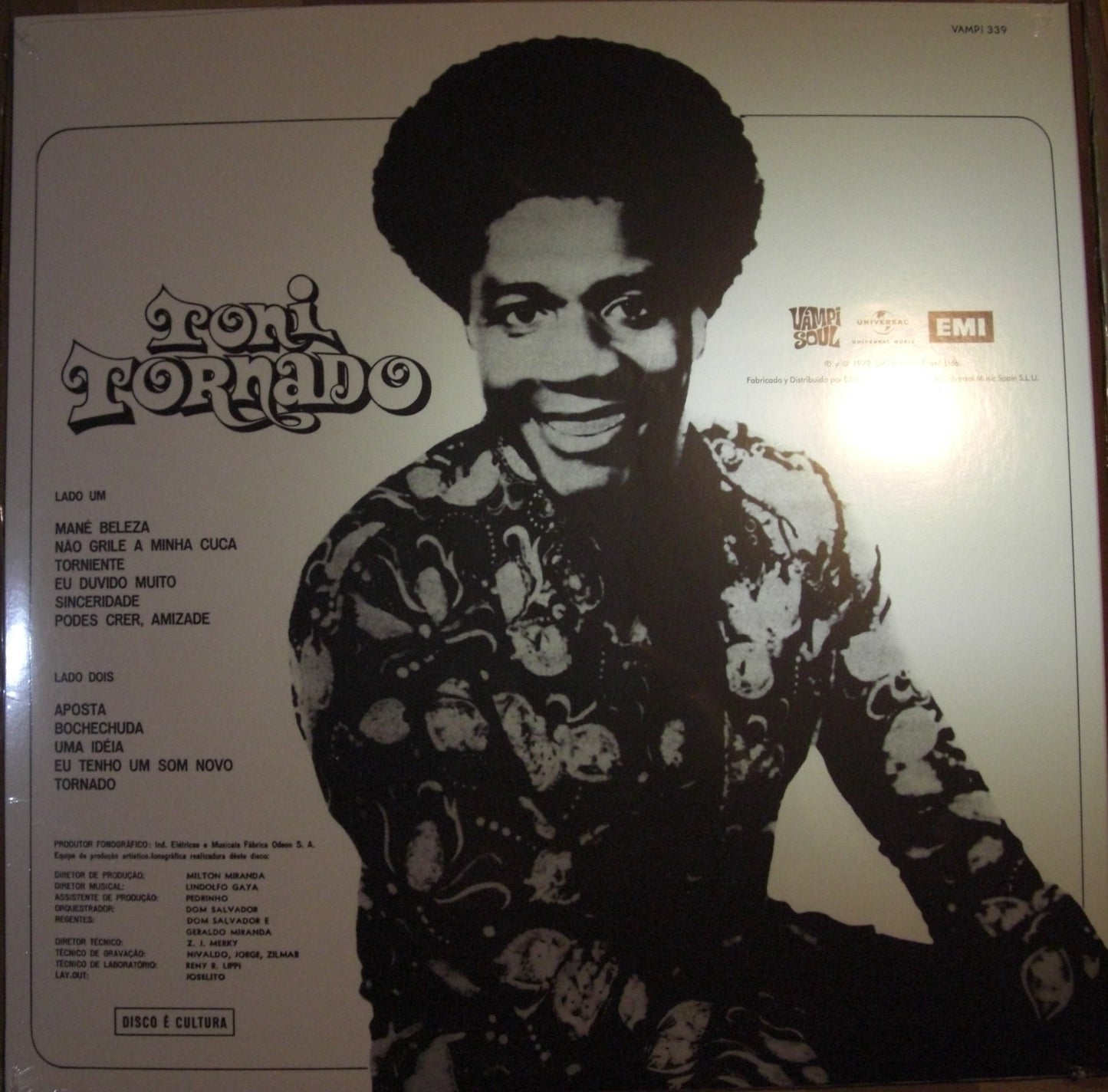 Toni Tornado – Toni Tornado Vinyl, LP, Album, Reissue